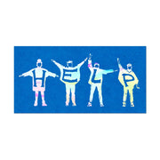 HELP by the Beatles - Die Cut Sticker