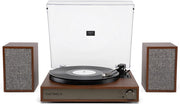 Victrola VTS-1300-WLN Harmony Bluetooth Record Player with Speakers (Walnut)