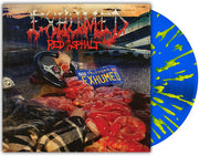 Red Asphalt (Blue With Splatter)