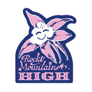 Rocky Mountain High Die Cut Sticker