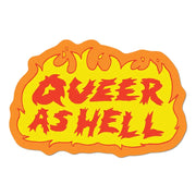 Queer As Hell By Apply - Die-Cut Sticker