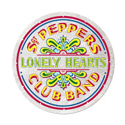 Sgt. Pepper's Drum Head by the Beatles Die Cut Sticker