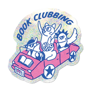 Book Clubbing By Apply (Bookish) - Die-Cut Sticker